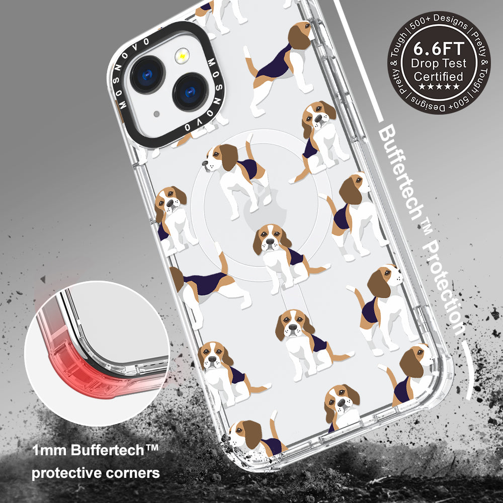 Cute Beagles Phone Case - iPhone 13 Case - MOSNOVO