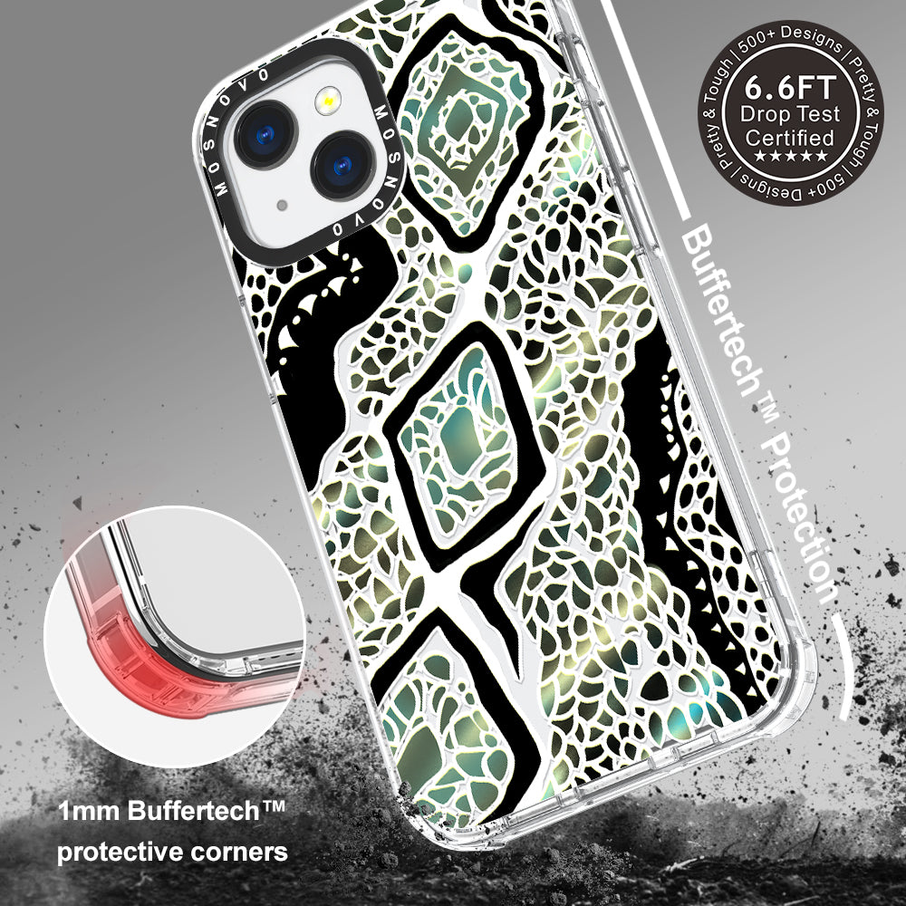 Jade Snake Phone Case - iPhone 13 Case - MOSNOVO