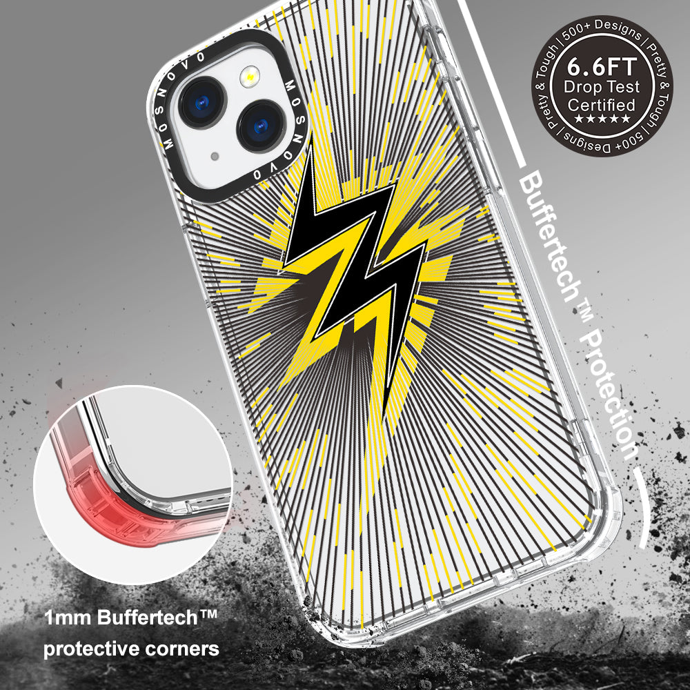 Lightning Bolt Phone Case - iPhone 13 Case - MOSNOVO