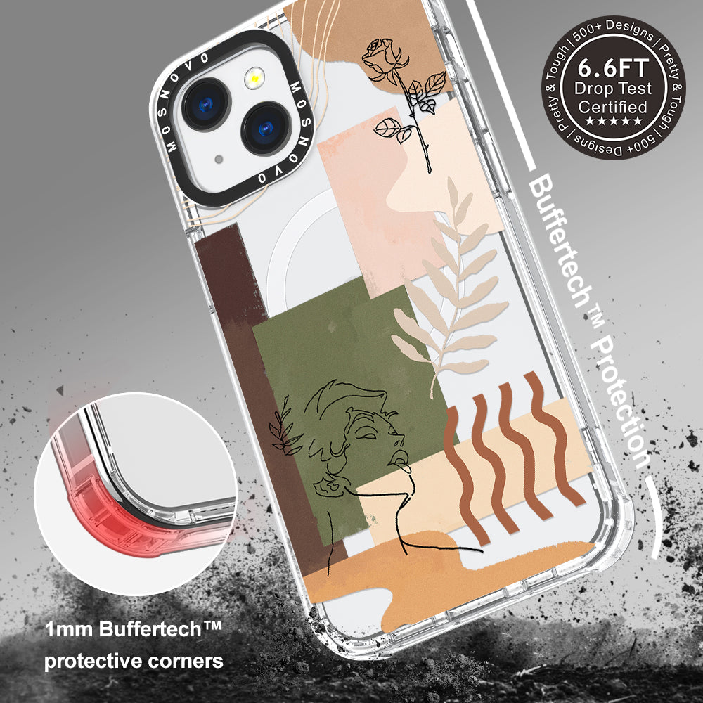 Modern Art Phone Case - iPhone 13 Case - MOSNOVO