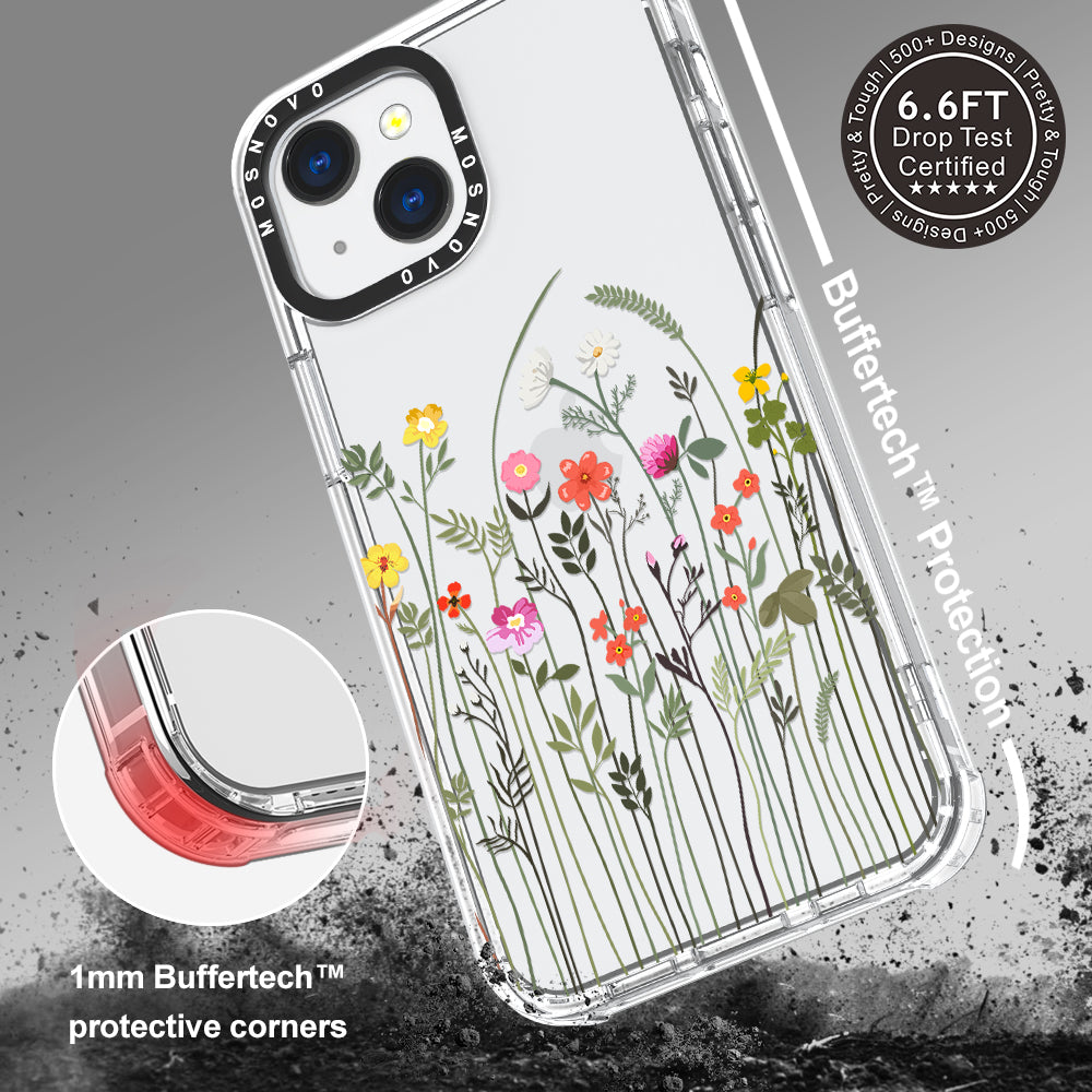 Spring Wildflower Phone Case - iPhone 13 Case - MOSNOVO