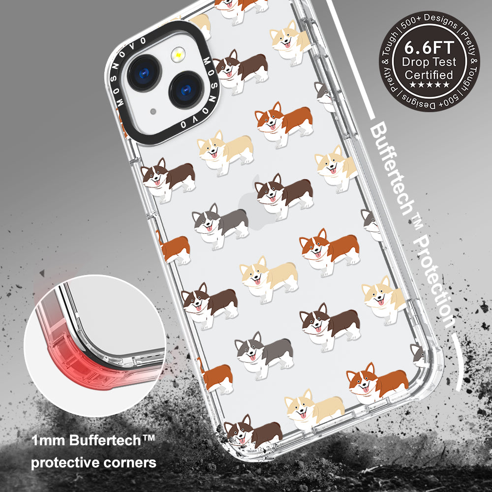 Cute Corgi Phone Case - iPhone 13 Case - MOSNOVO