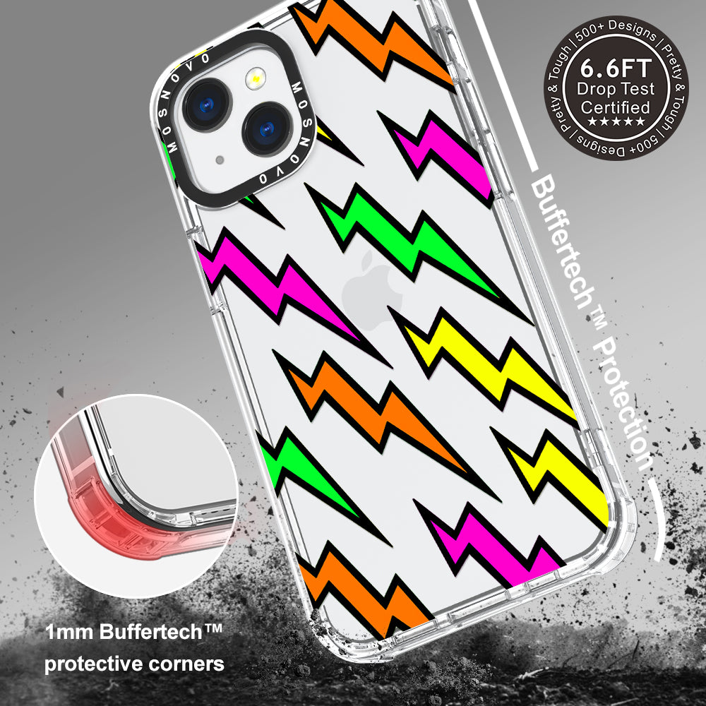 Colorful Lightning Phone Case - iPhone 13 Case - MOSNOVO