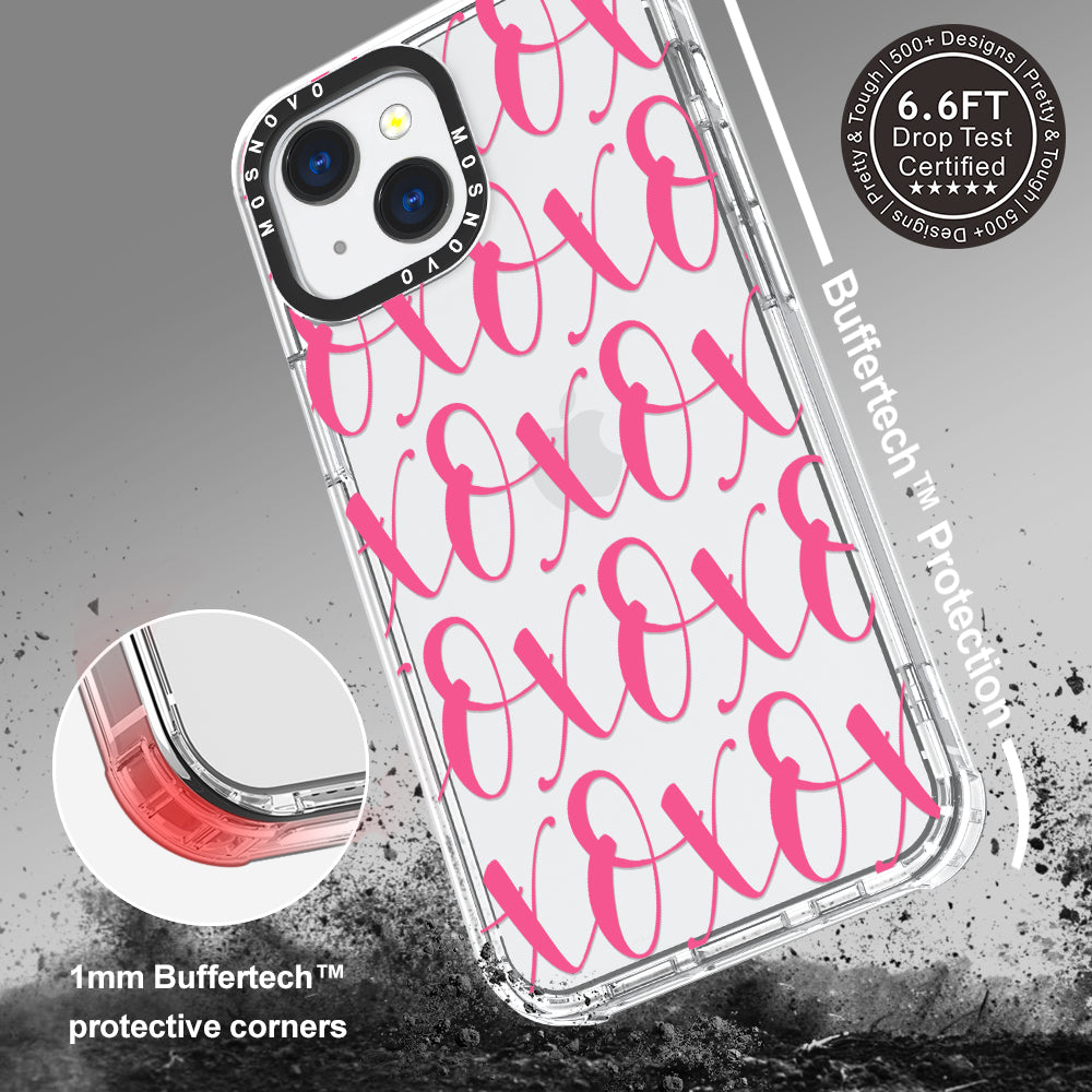 XOXO Phone Case - iPhone 13 Case - MOSNOVO