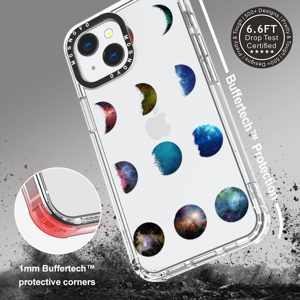 Moon Phase Phone Case - iPhone 13 Case - MOSNOVO