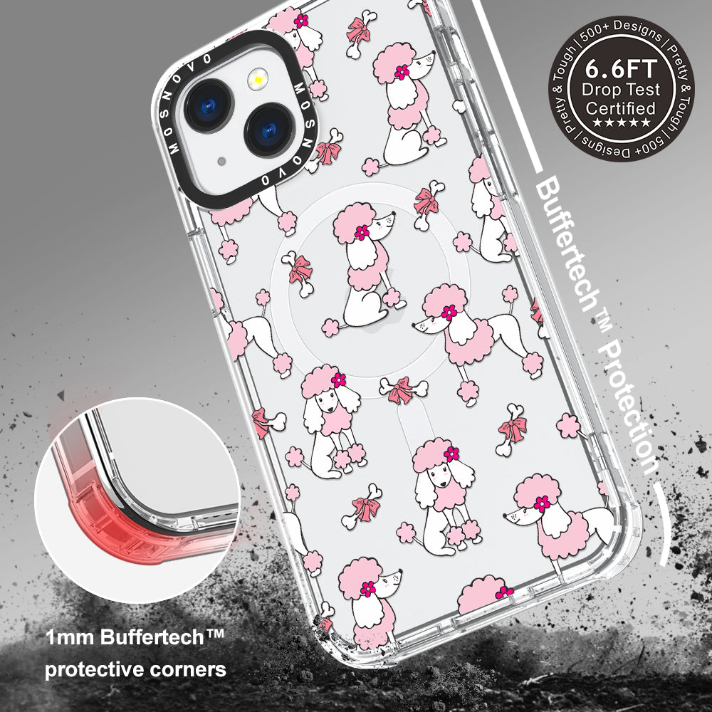 Cute Poodle Phone Case - iPhone 13 Case - MOSNOVO