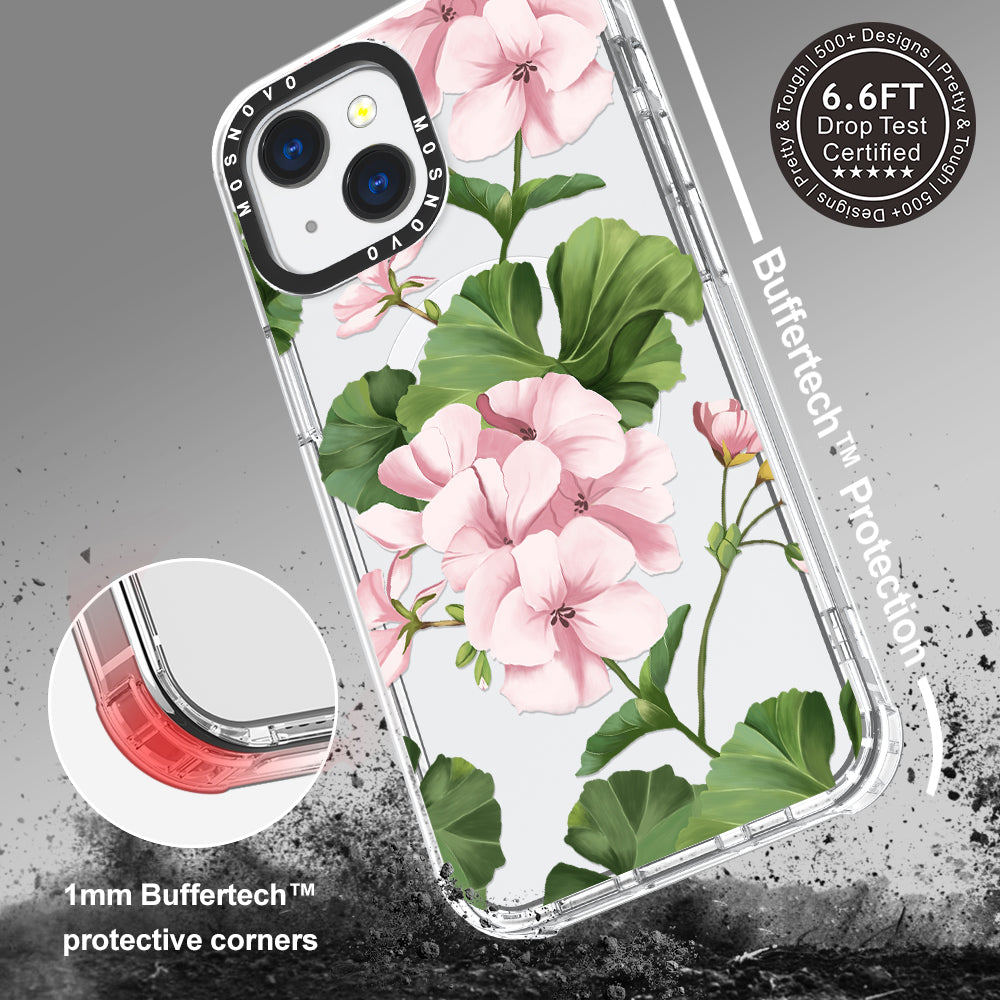 Geranium Phone Case - iPhone 13 Case - MOSNOVO