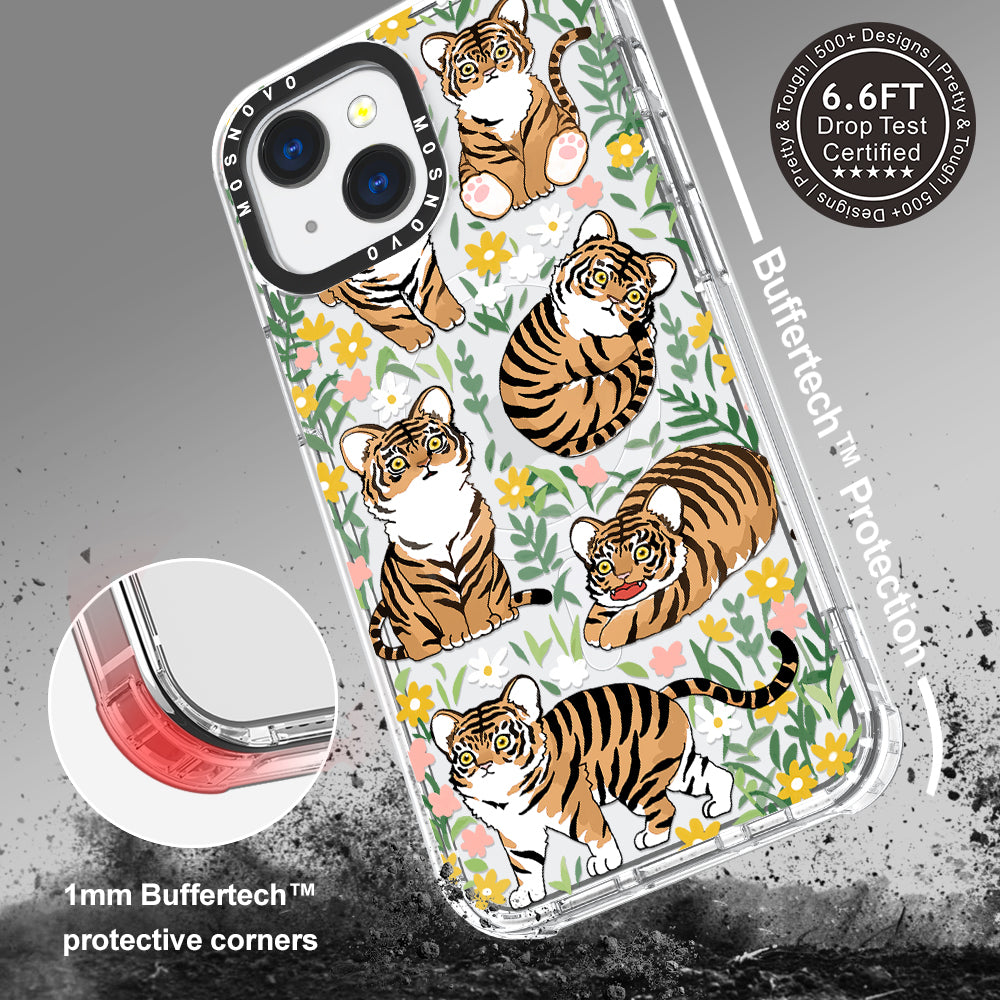 Cute Tiger Phone Case - iPhone 13 Case - MOSNOVO