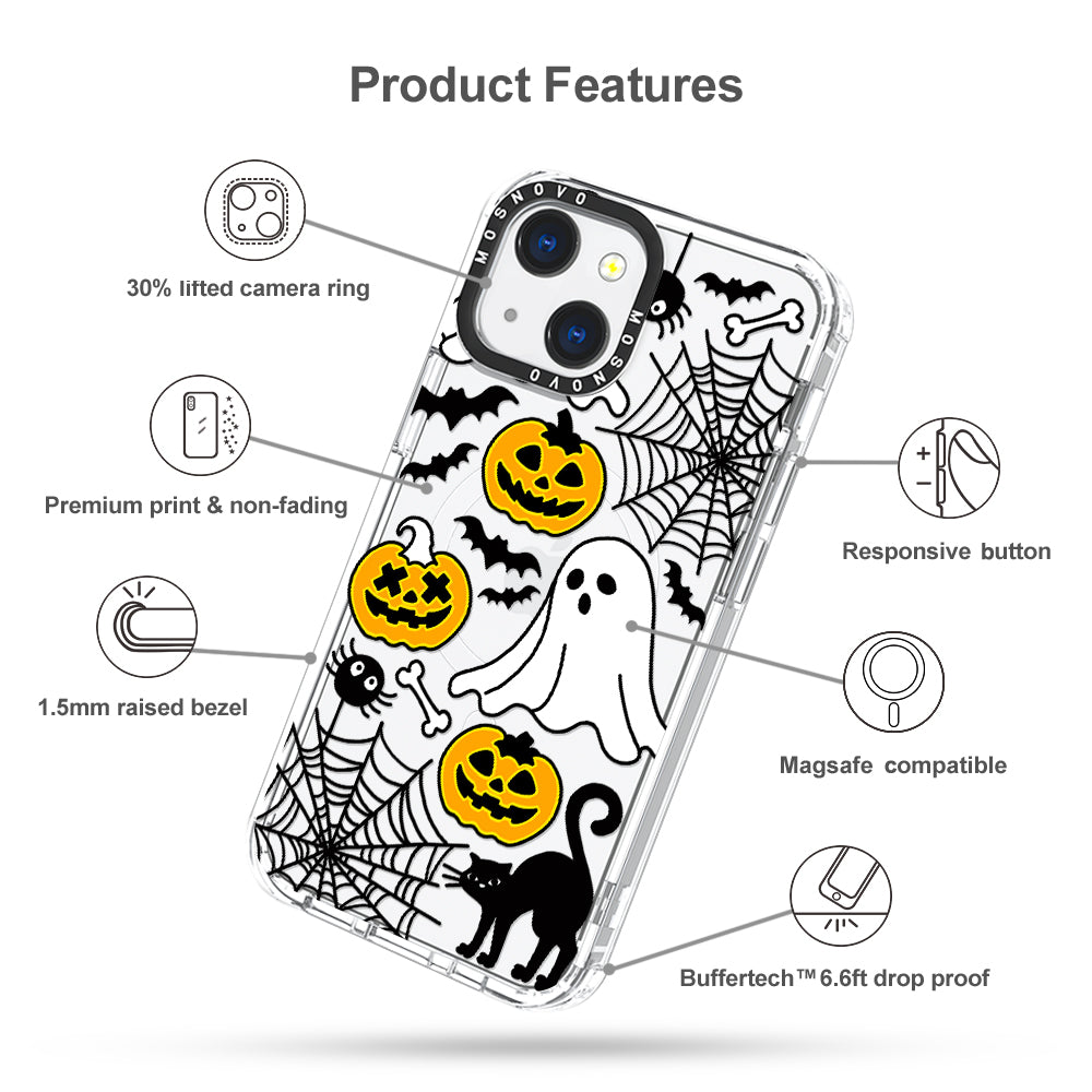 Halloween Pumpkin Phone Case - iPhone 13 Case - MOSNOVO