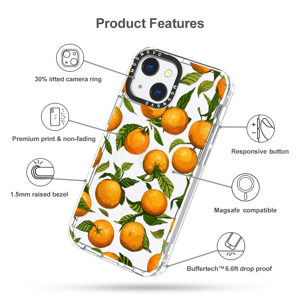 Tangerine Phone Case - iPhone 13 Case - MOSNOVO