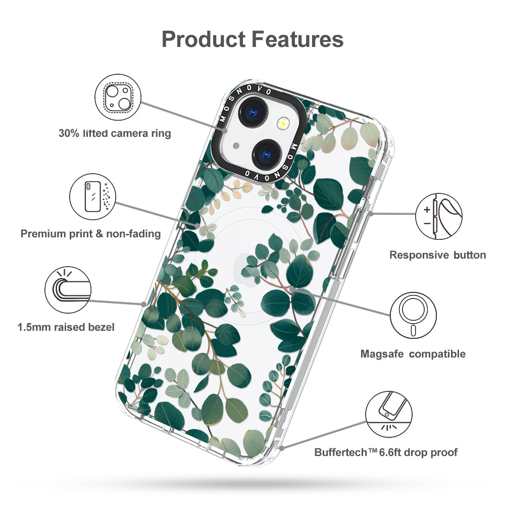 Eucalyptus Phone Case - iPhone 13 Case - MOSNOVO