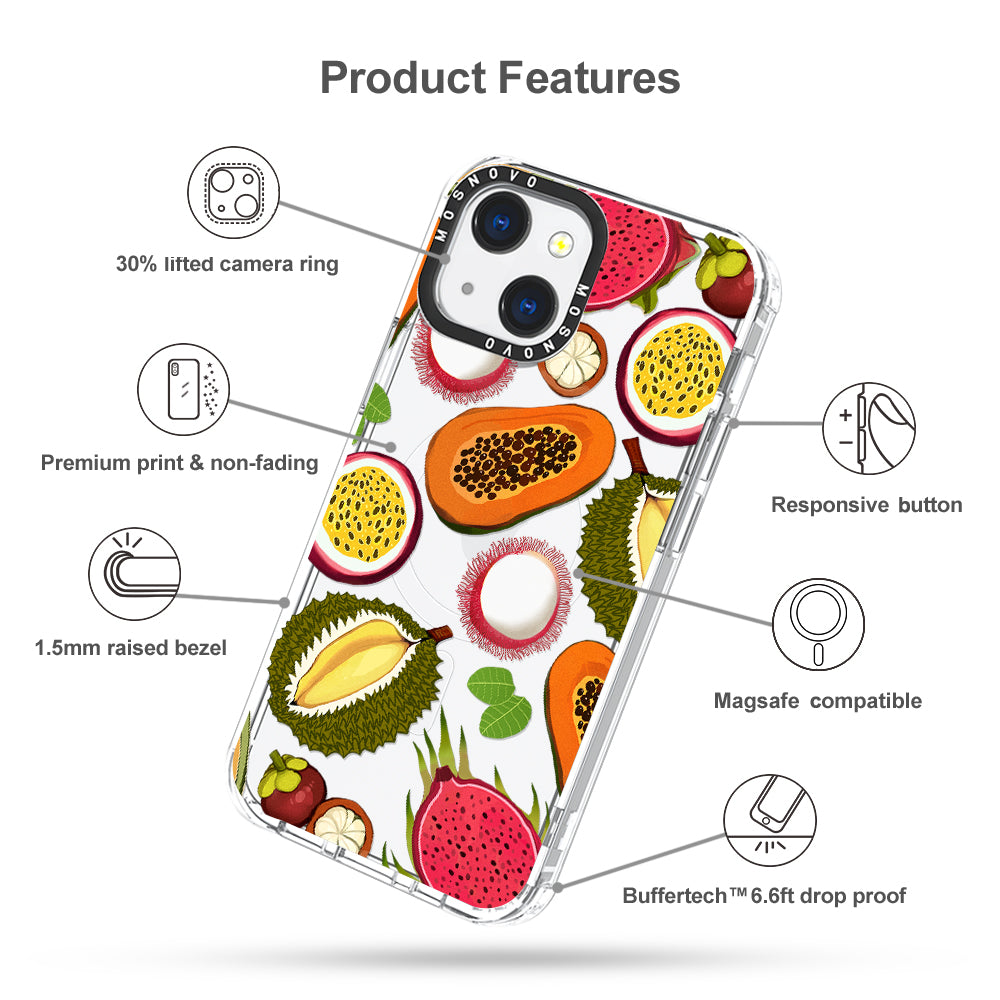 Tropical Fruit Phone Case - iPhone 13 Case - MOSNOVO