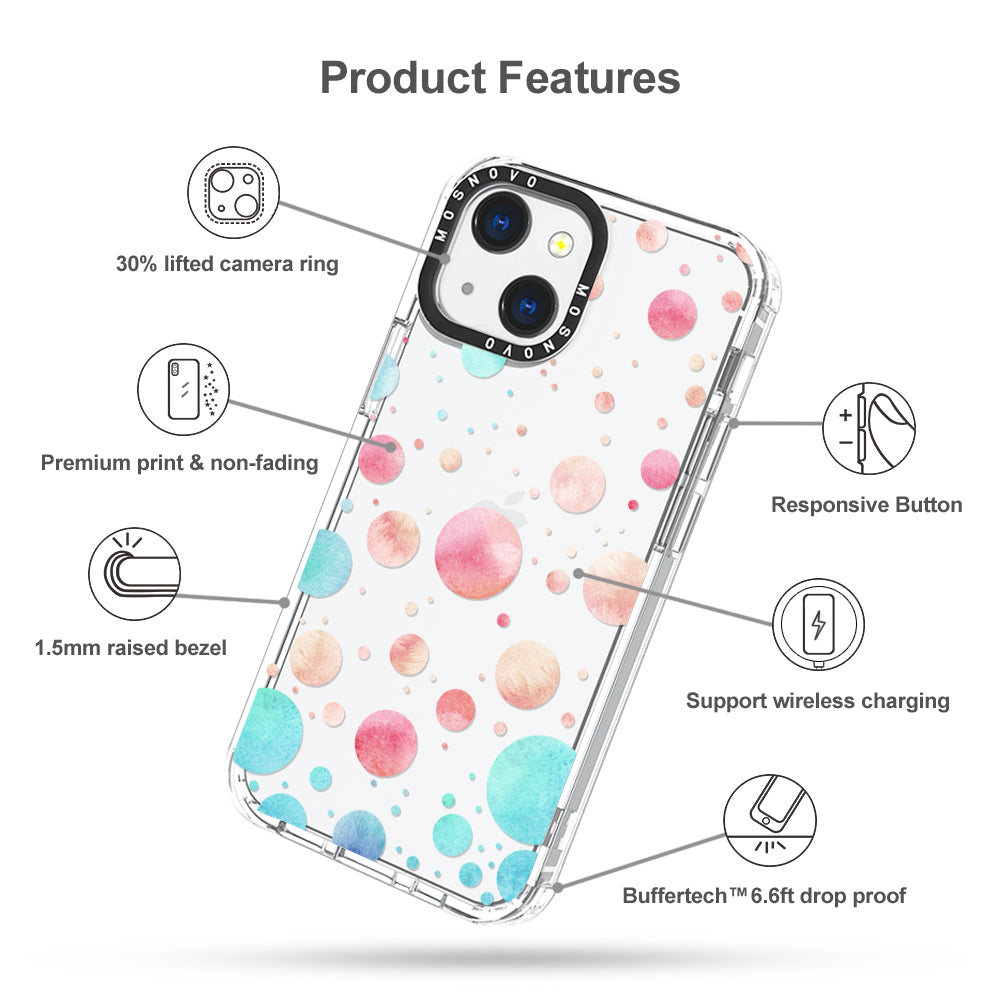 Colorful Bubbles Phone Case - iPhone 13 Case - MOSNOVO