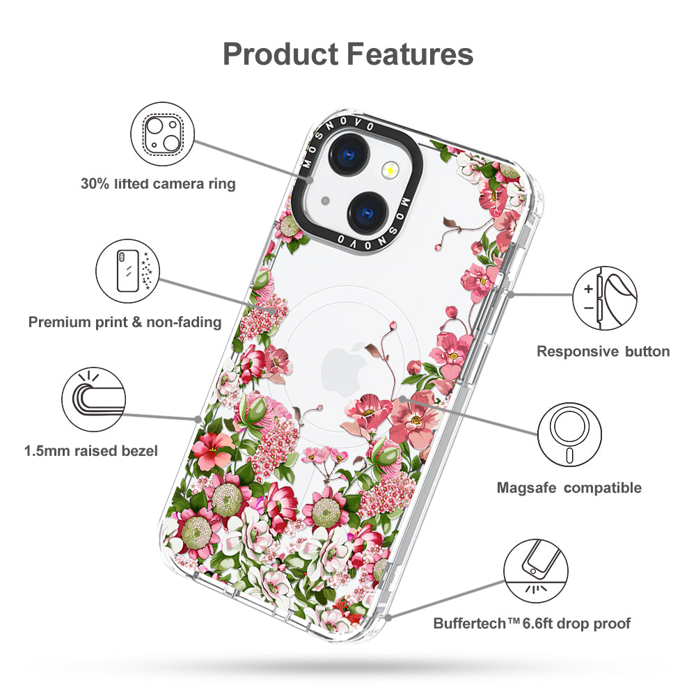 Blooms Phone Case - iPhone 13 Case - MOSNOVO