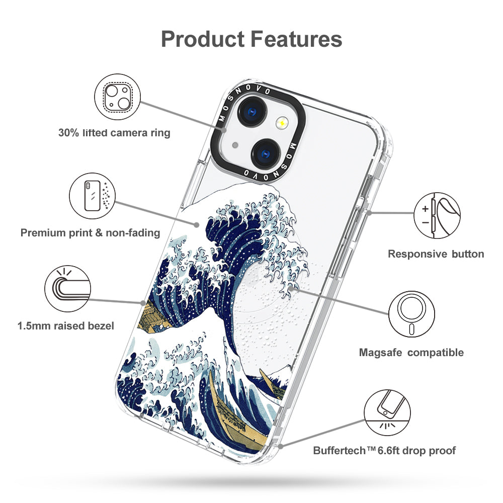 Great Wave Phone Case - iPhone 13 Case - MOSNOVO