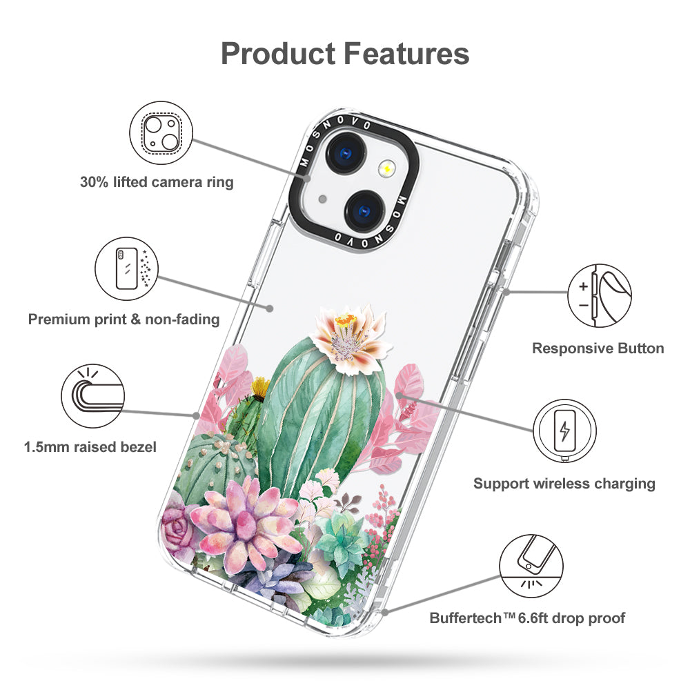 Cactaceae Phone Case - iPhone 13 Case - MOSNOVO