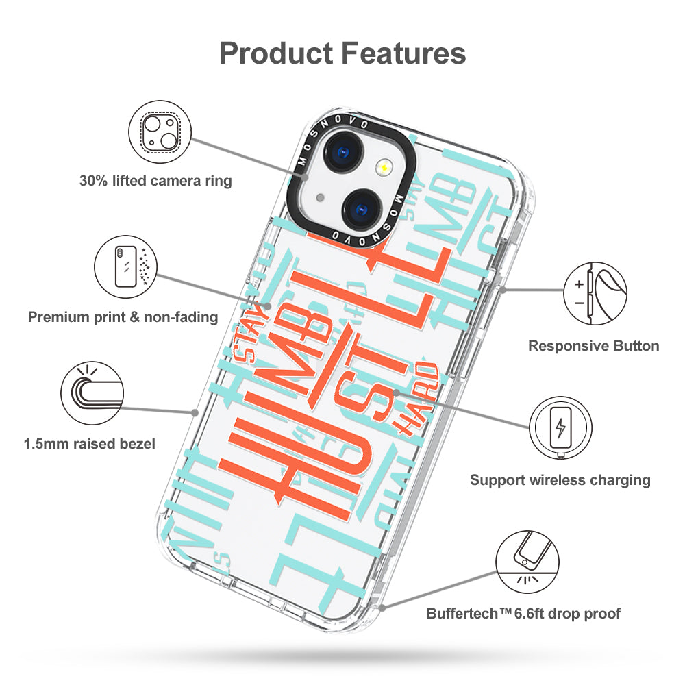 Hustle Phone Case - iPhone 13 Case - MOSNOVO