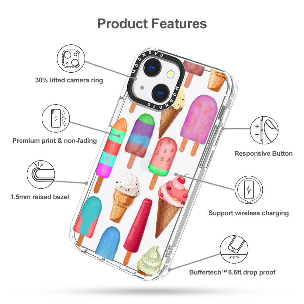 Ice Cream Phone Case - iPhone 13 Case - MOSNOVO