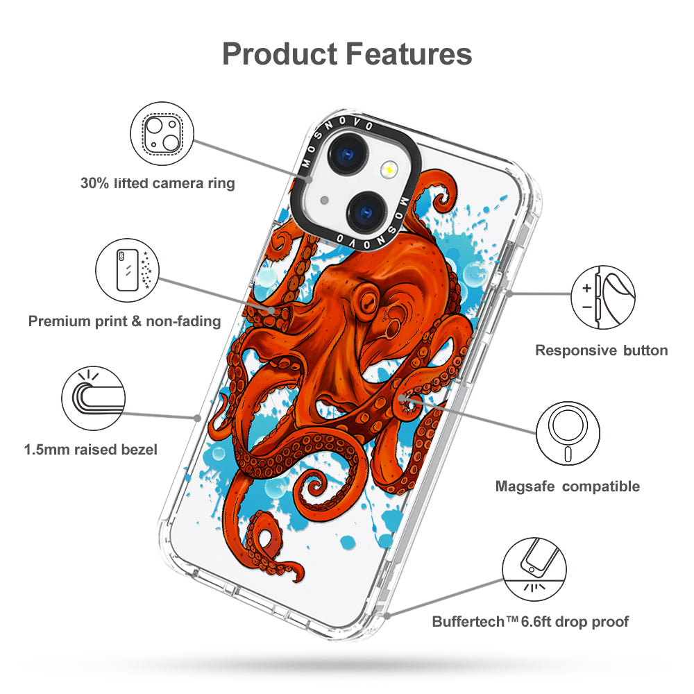 Octupus Phone Case - iPhone 13 Case - MOSNOVO