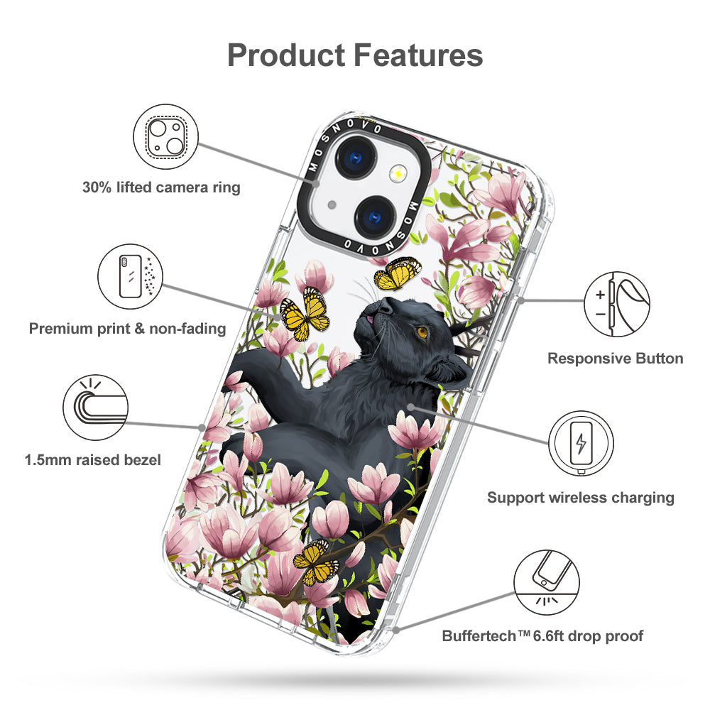 Black Panther Phone Case - iPhone 13 Case - MOSNOVO