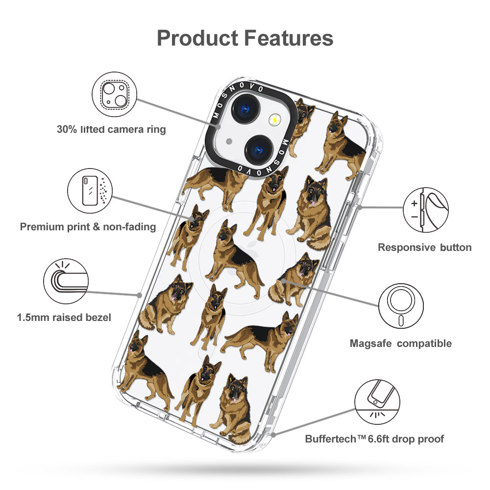 Shepherd Dog Phone Case - iPhone 13 Case - MOSNOVO