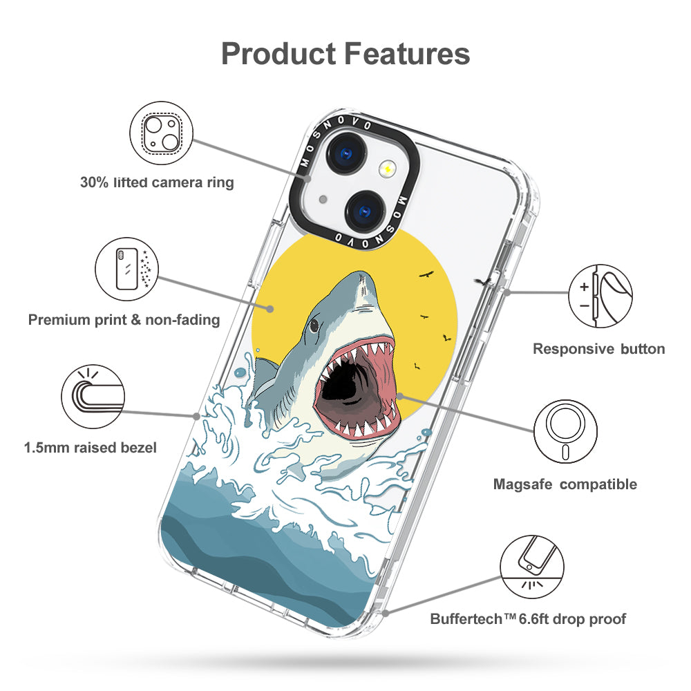 Shark Phone Case - iPhone 13 Case - MOSNOVO