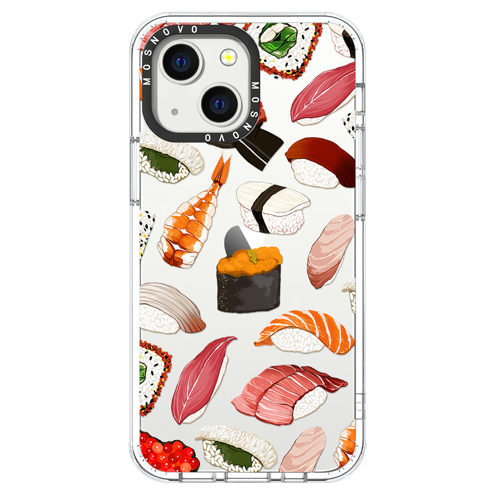 Mixed Sushi Phone Case - iPhone 13 Case - MOSNOVO