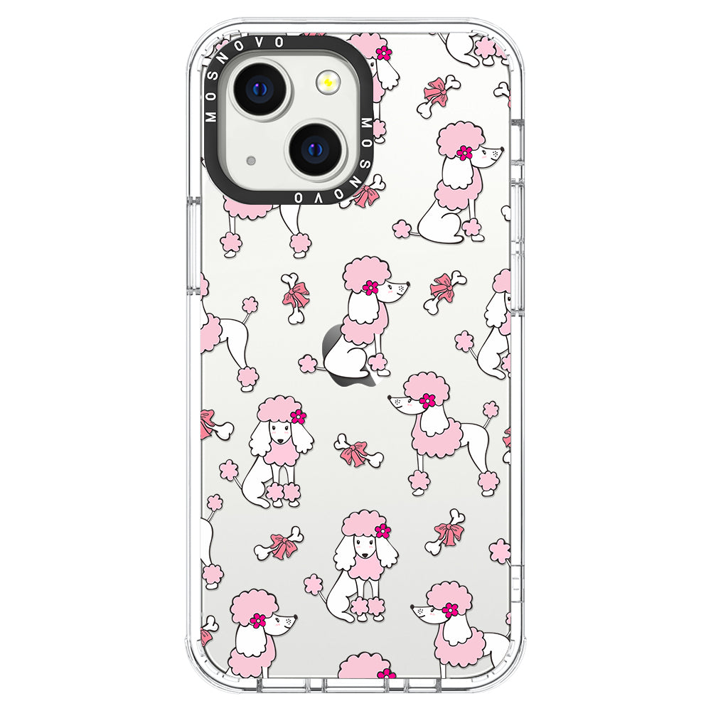 Cute Poodle Phone Case - iPhone 13 Case - MOSNOVO