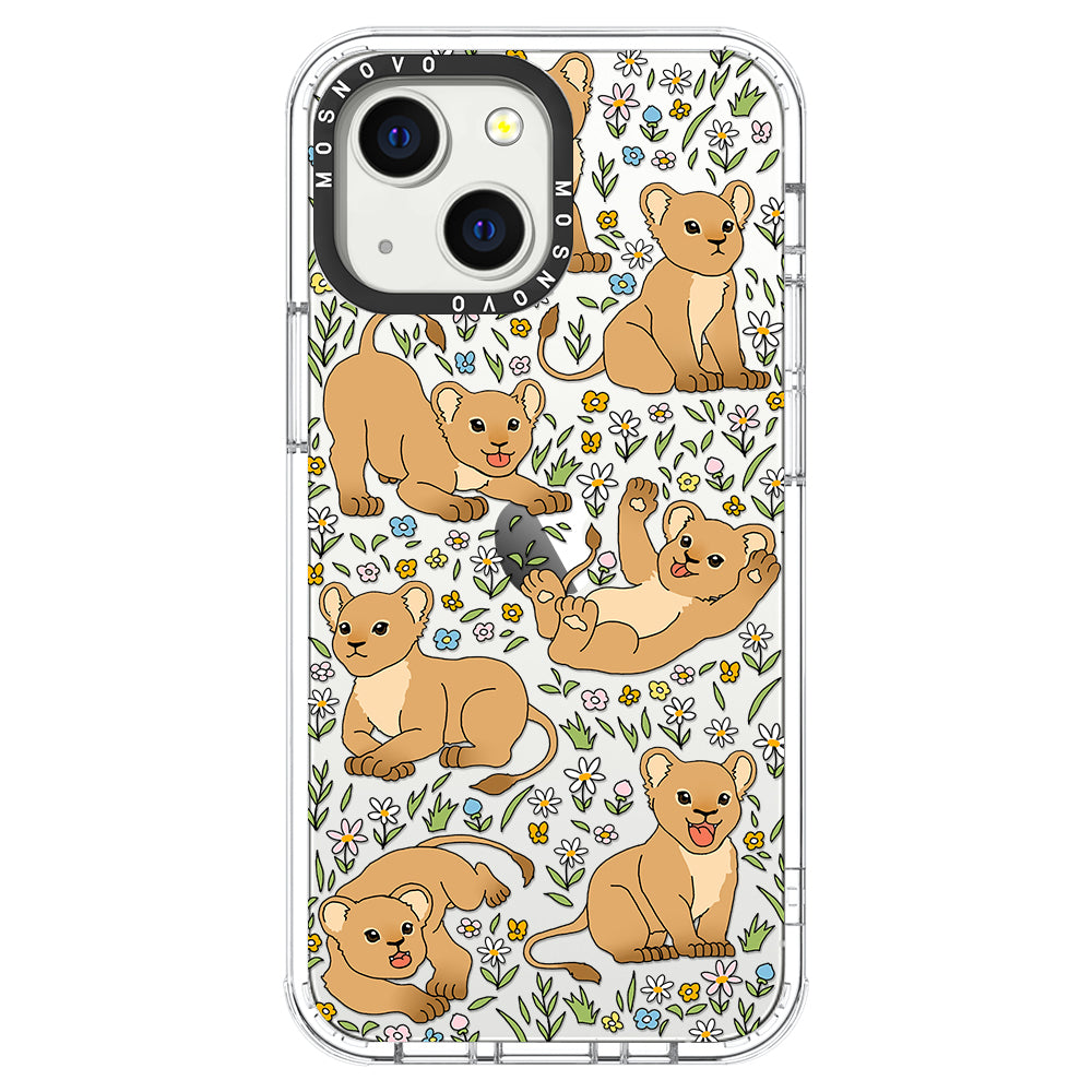 Cute Lion Phone Case - iPhone 13 Case - MOSNOVO