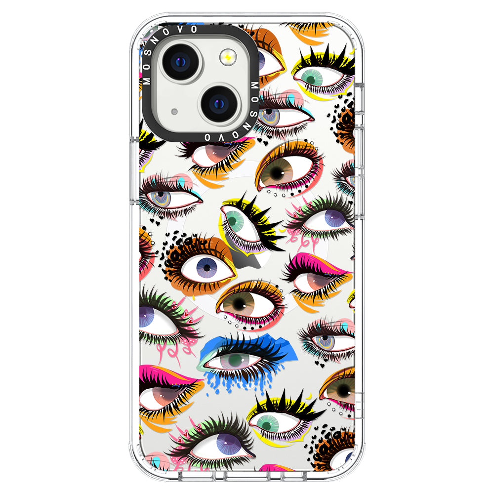 Eyes Phone Case - iPhone 13 Case - MOSNOVO