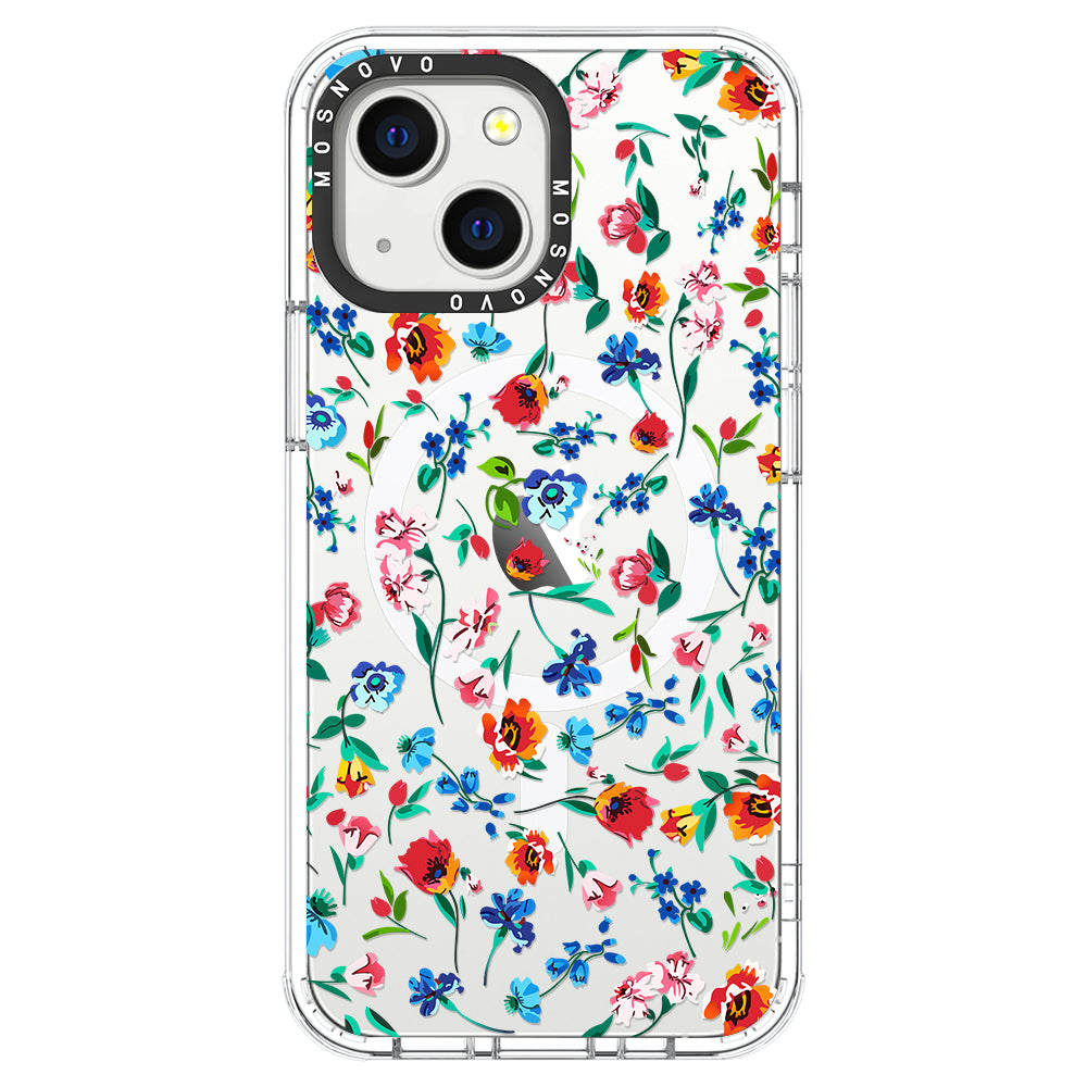 Little Wild Flower Phone Case - iPhone 13 Case - MOSNOVO