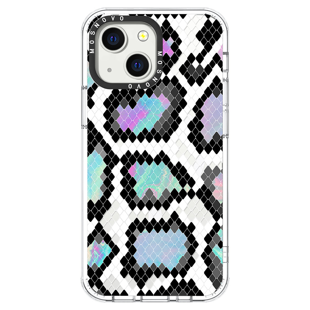 Aurora Snake Print Phone Case - iPhone 13 Case - MOSNOVO