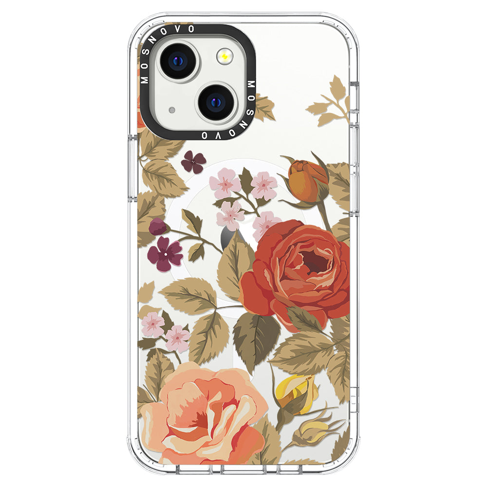 Vintage Roses Phone Case - iPhone 13 Case - MOSNOVO