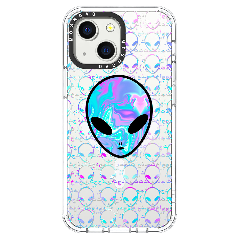 Space Alien Phone Case - iPhone 13 Case - MOSNOVO