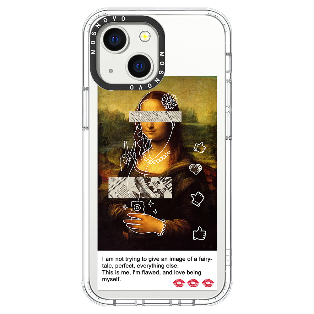 Selfie Artwork Phone Case - iPhone 13 Case - MOSNOVO