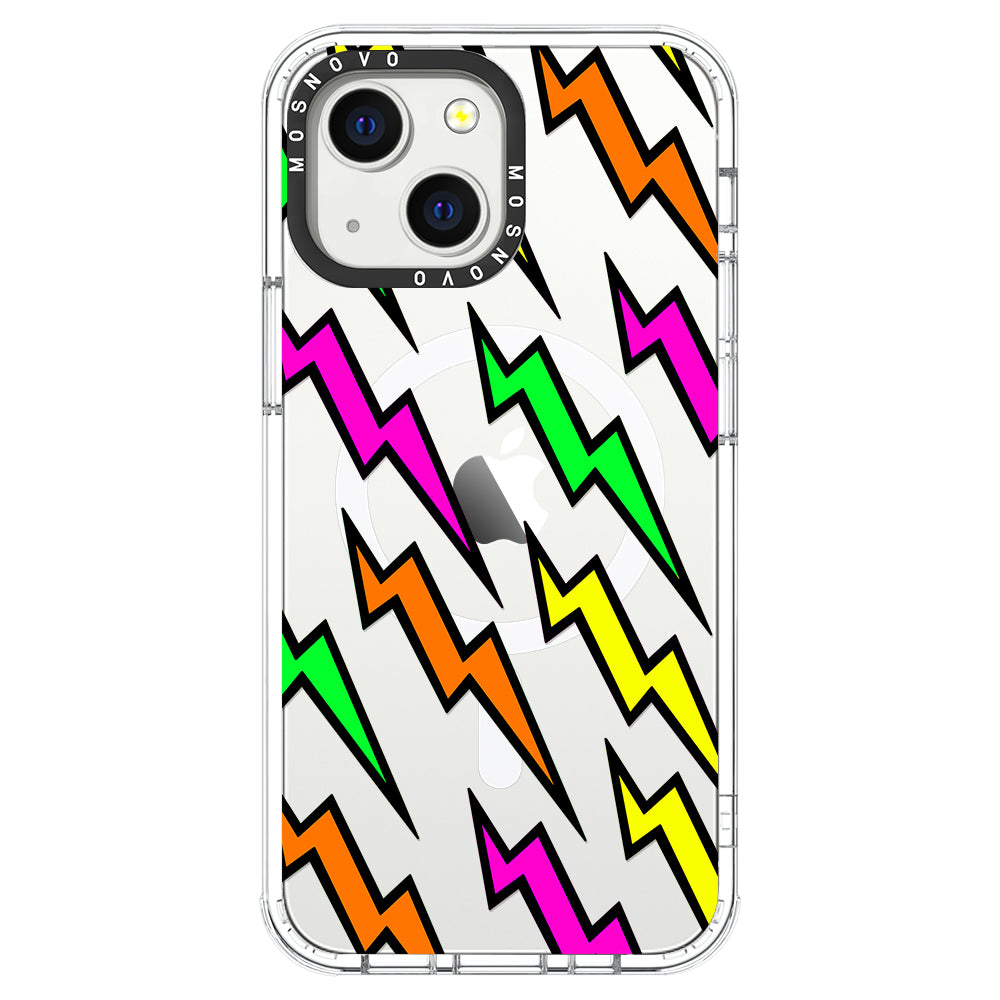 Colorful Lightning Phone Case - iPhone 13 Case - MOSNOVO