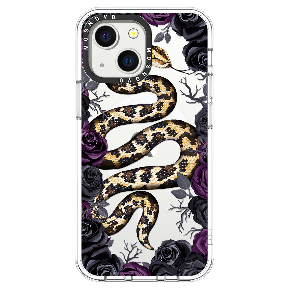 Secret Snake Garden Phone Case - iPhone 13 Case - MOSNOVO