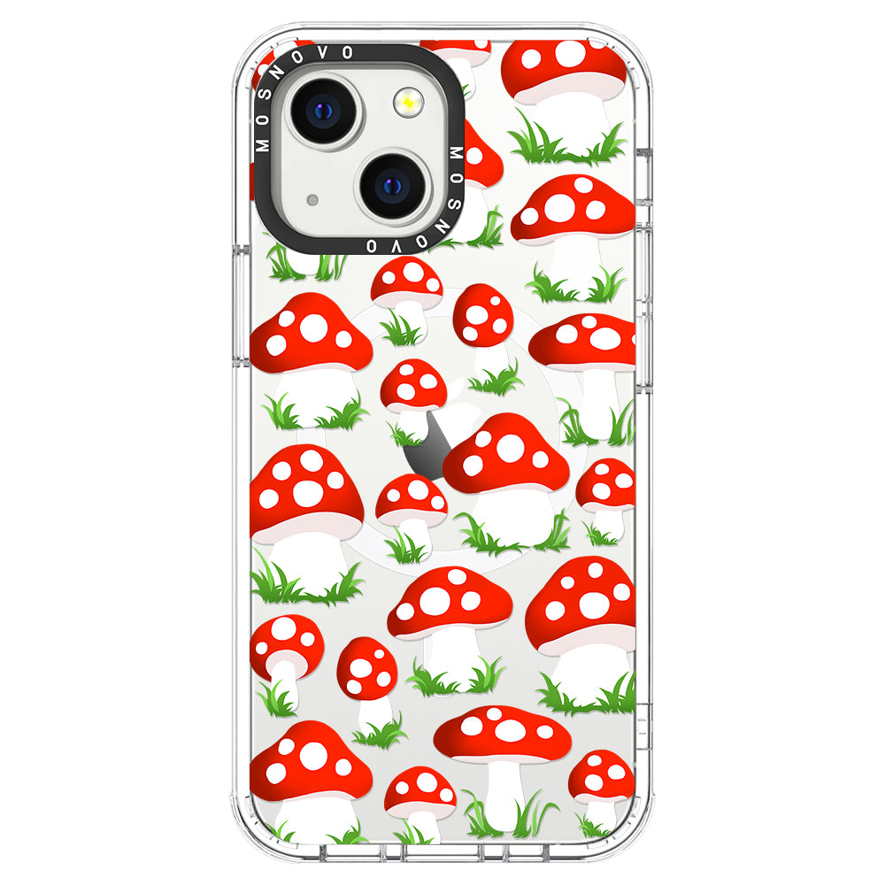 Cute Mushroom Phone Case - iPhone 13 Case - MOSNOVO