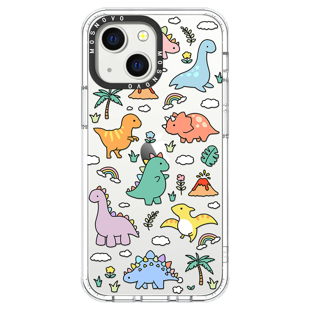 Cute Dinosaur World Phone Case - iPhone 13 Case - MOSNOVO