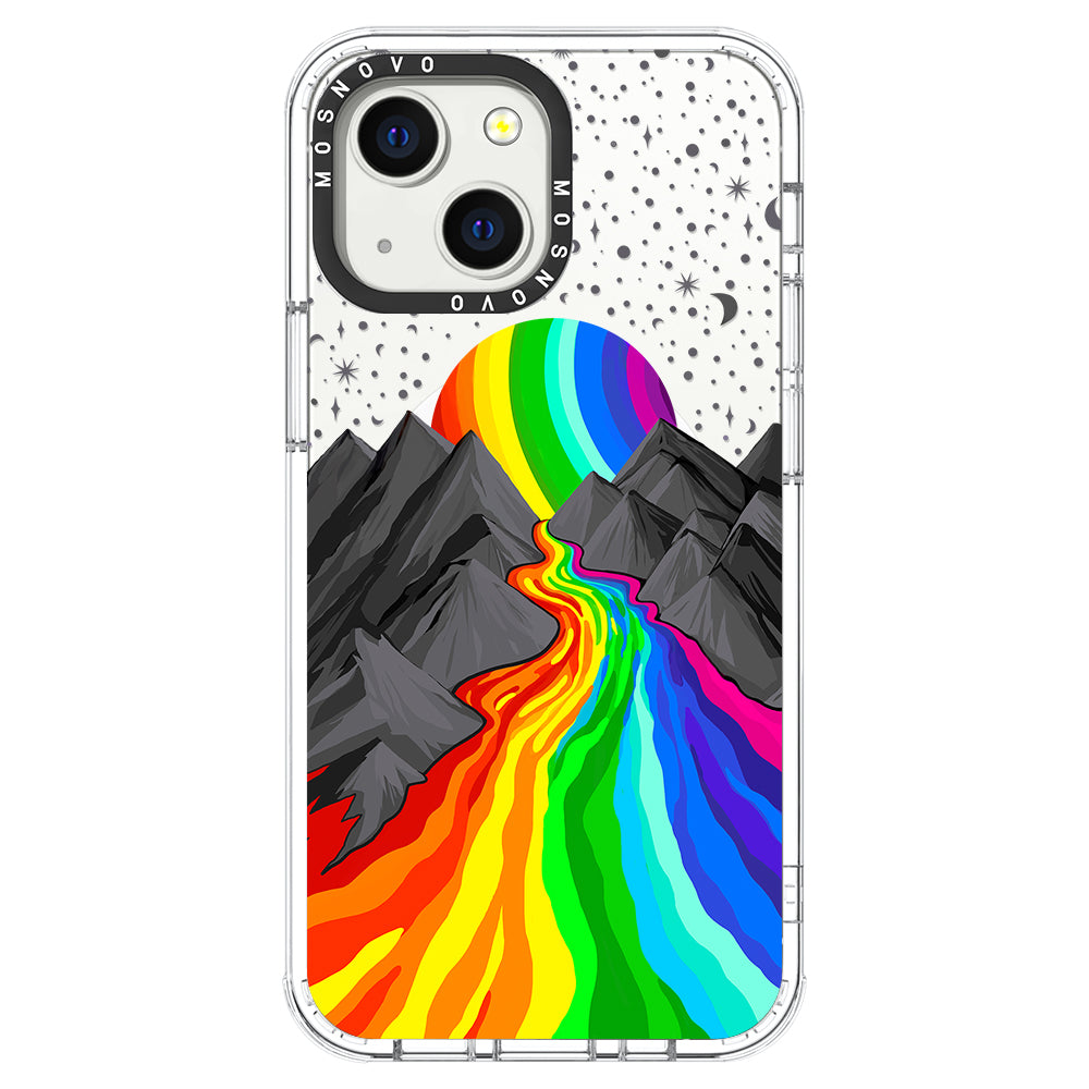 Rainbow Landscape Phone Case - iPhone 13 Case - MOSNOVO