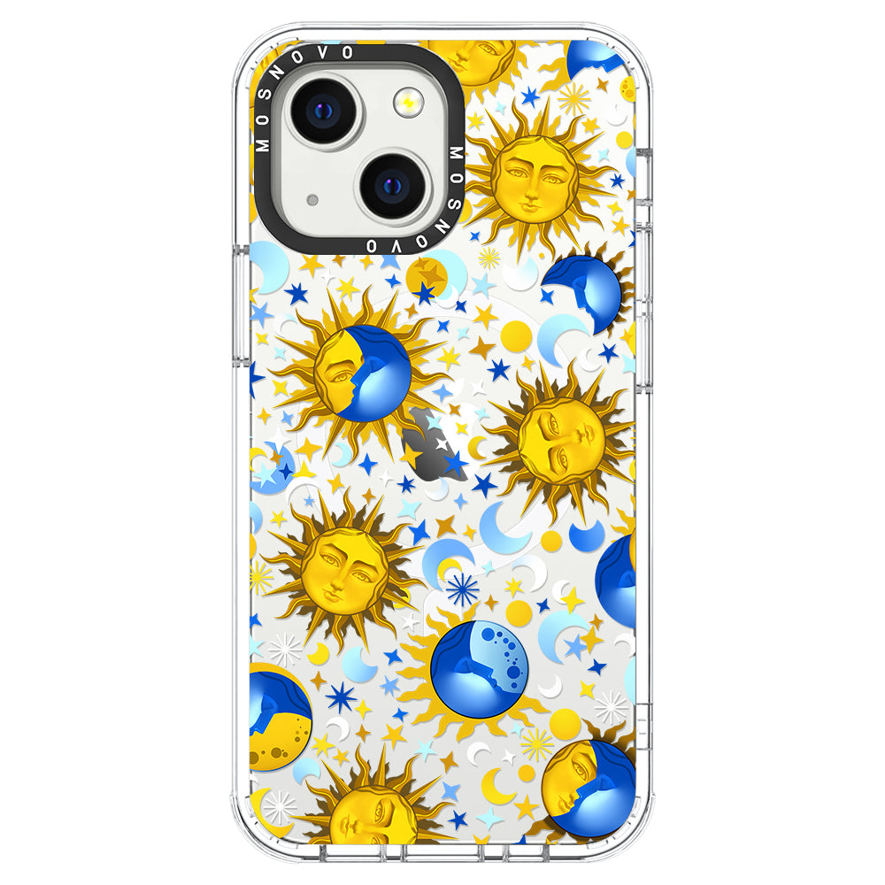 Sun and Moon Phone Case - iPhone 13 Case - MOSNOVO