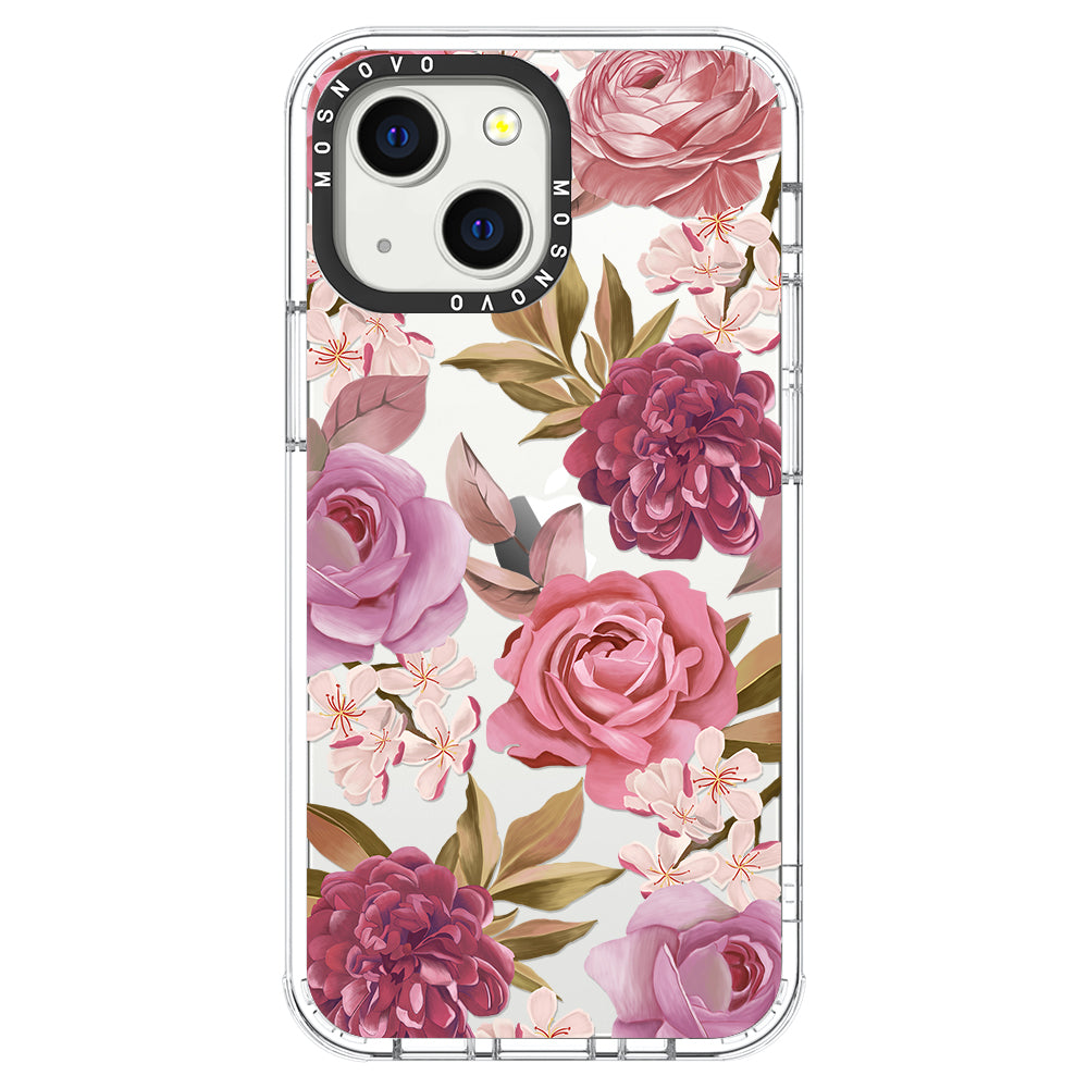 Blossom Flowe Floral Phone Case - iPhone 13 Case - MOSNOVO