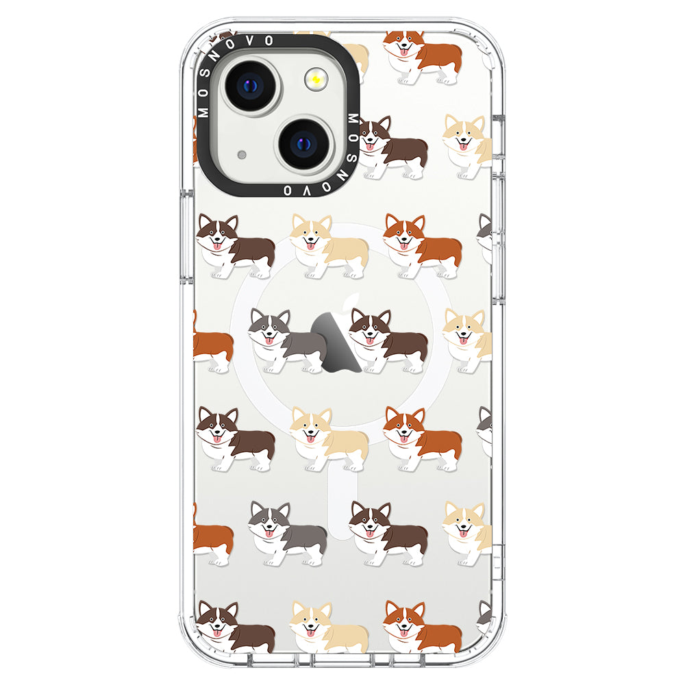 Cute Corgi Phone Case - iPhone 13 Case - MOSNOVO