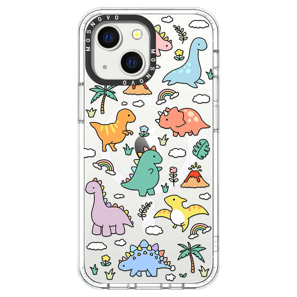 Cute Dinosaur World Phone Case - iPhone 13 Case - MOSNOVO