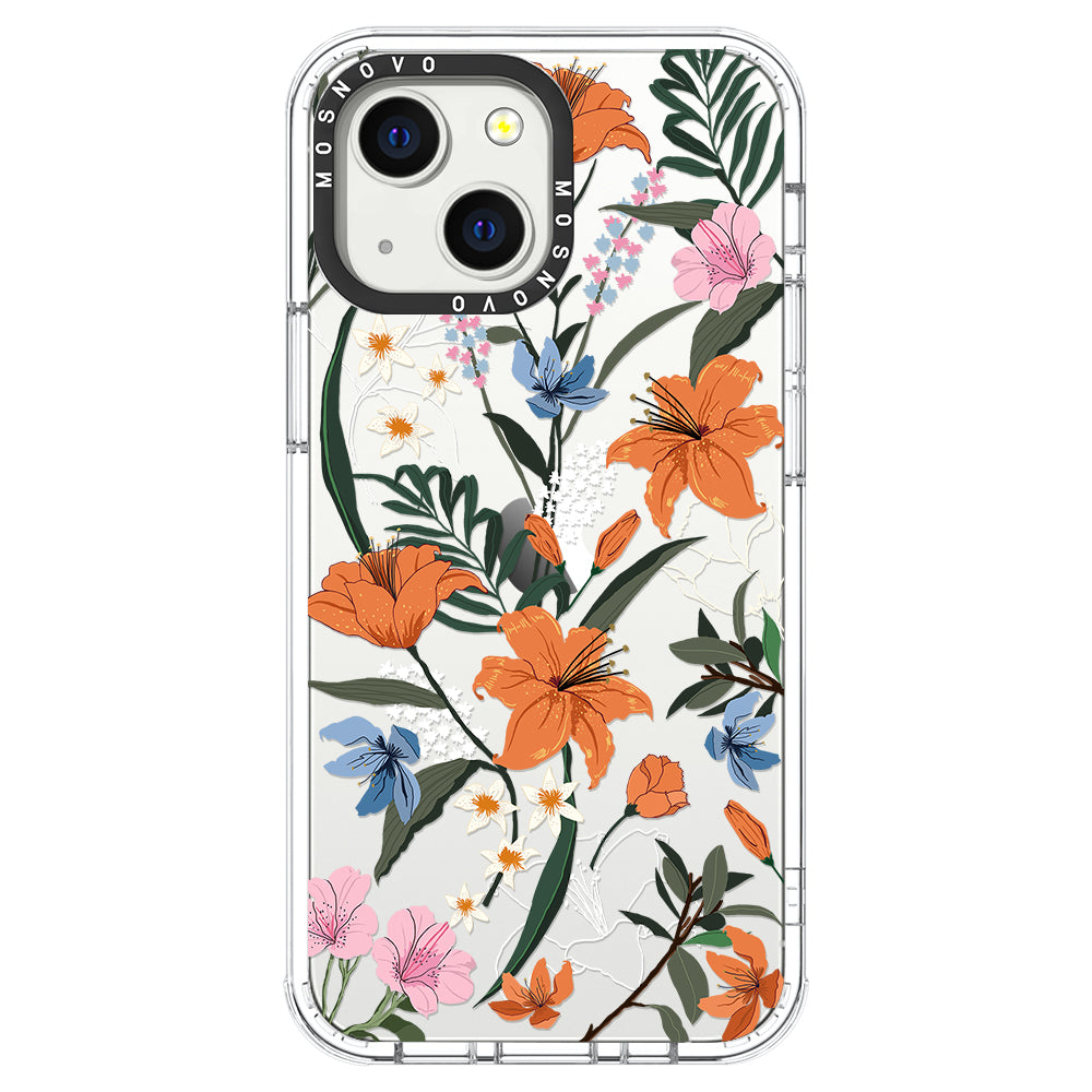 Lily Garden Phone Case - iPhone 13 Case - MOSNOVO