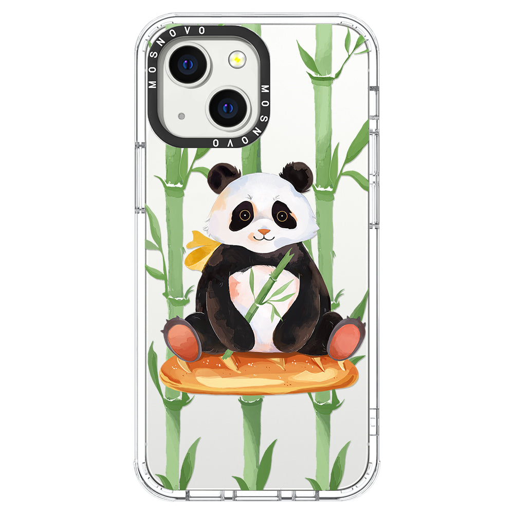 Bamboo Panda Phone Case - iPhone 13 Case - MOSNOVO