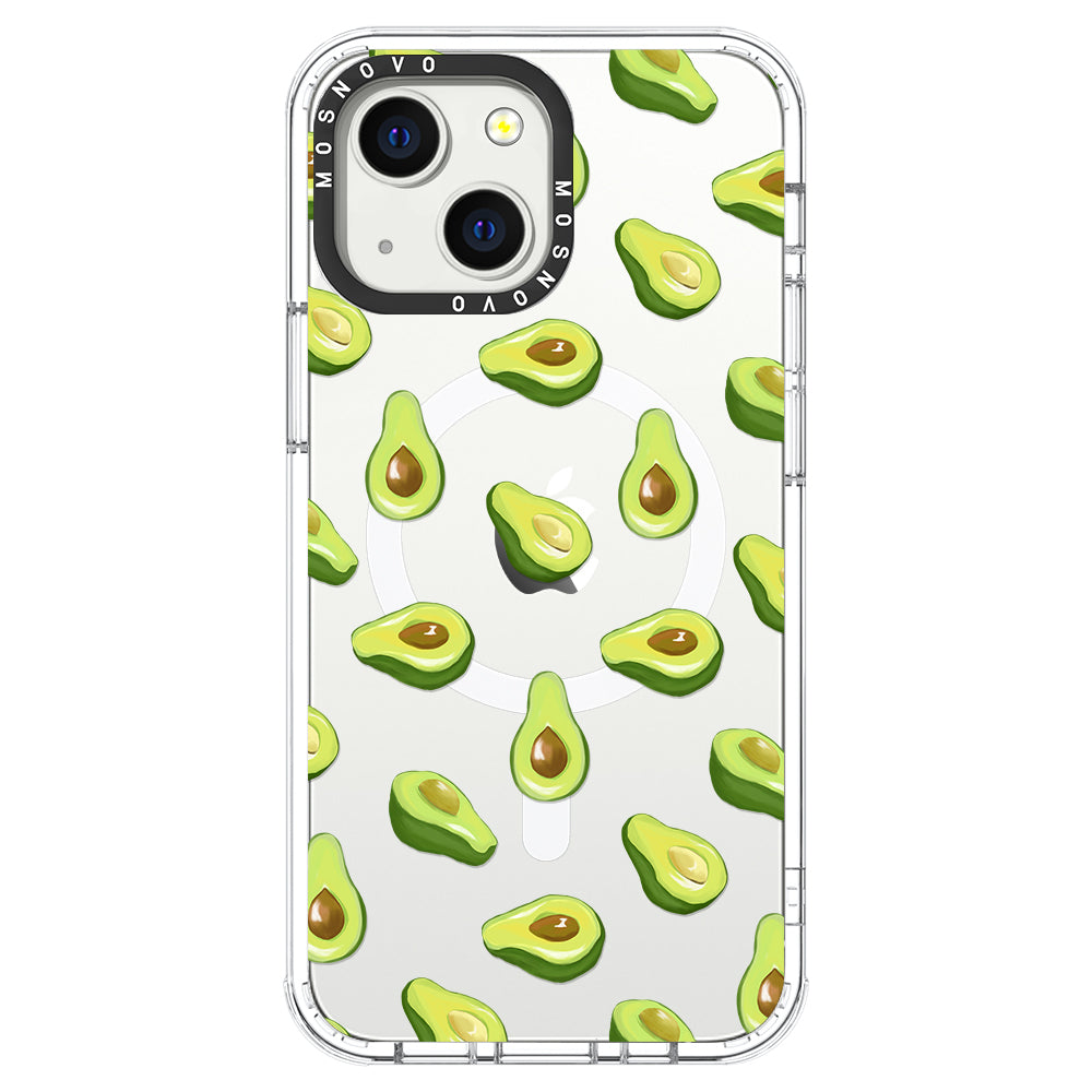 Fleshy Avocado Phone Case - iPhone 13 Case - MOSNOVO