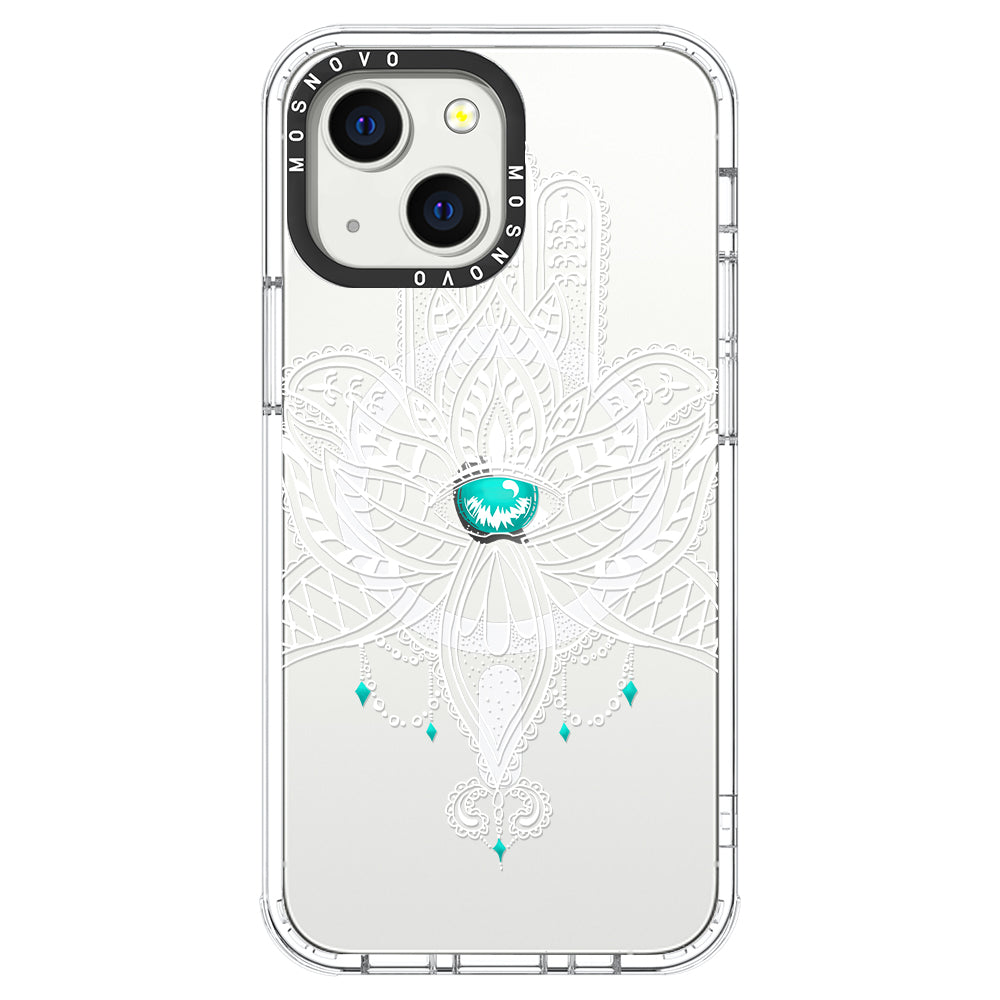 Hamsa Hand Phone Case - iPhone 13 Case - MOSNOVO