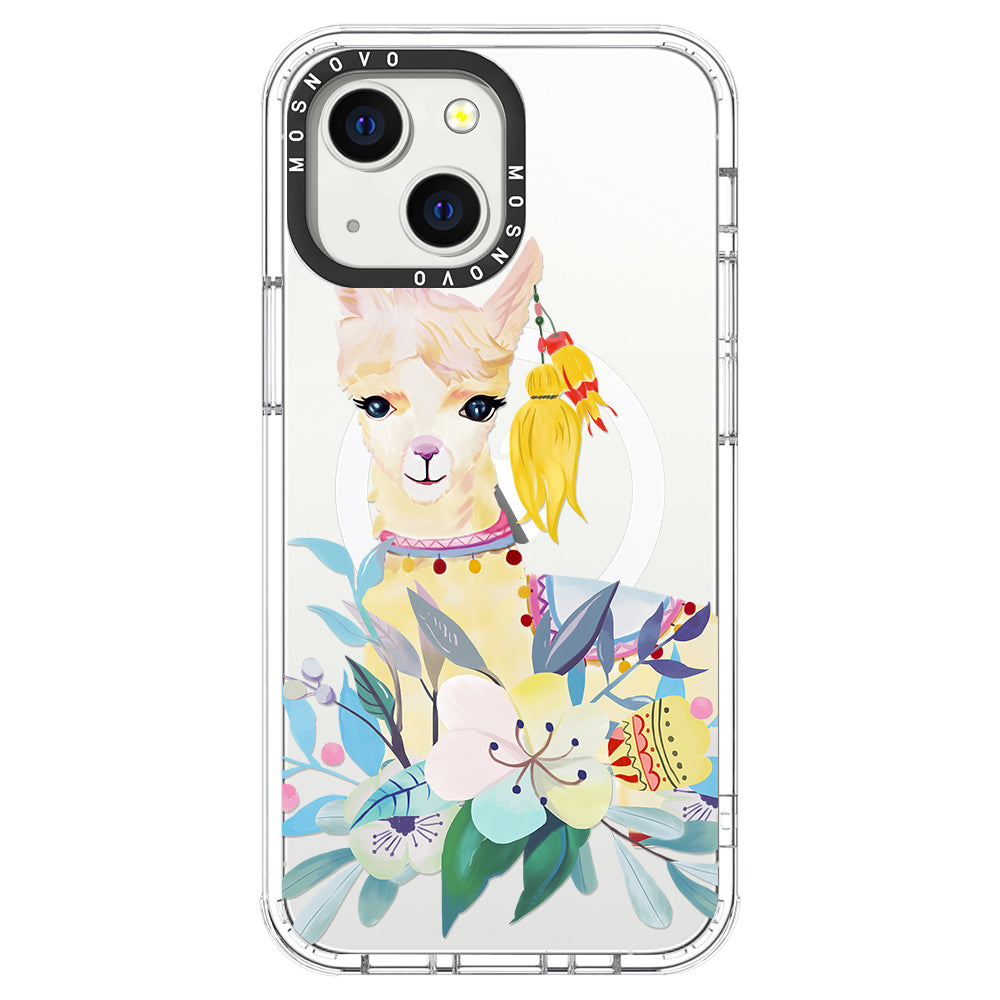 Boho Llama Phone Case - iPhone 13 Case - MOSNOVO