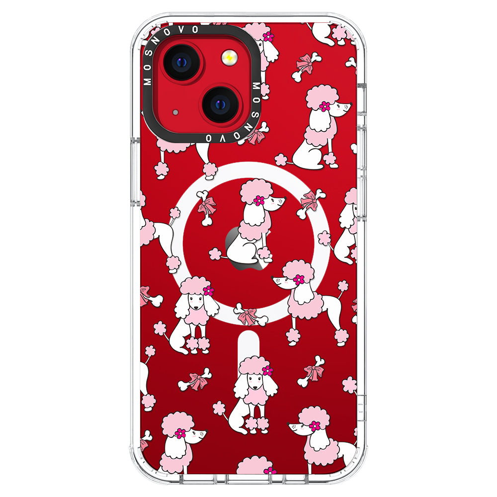 Cute Poodle Phone Case - iPhone 13 Case - MOSNOVO